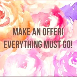 All reasonable offers accepted!